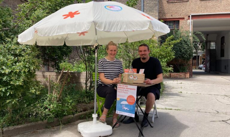 Kühle Oasen mitten in der Stadt: Favoriten kämpft gegen Sommerhitze